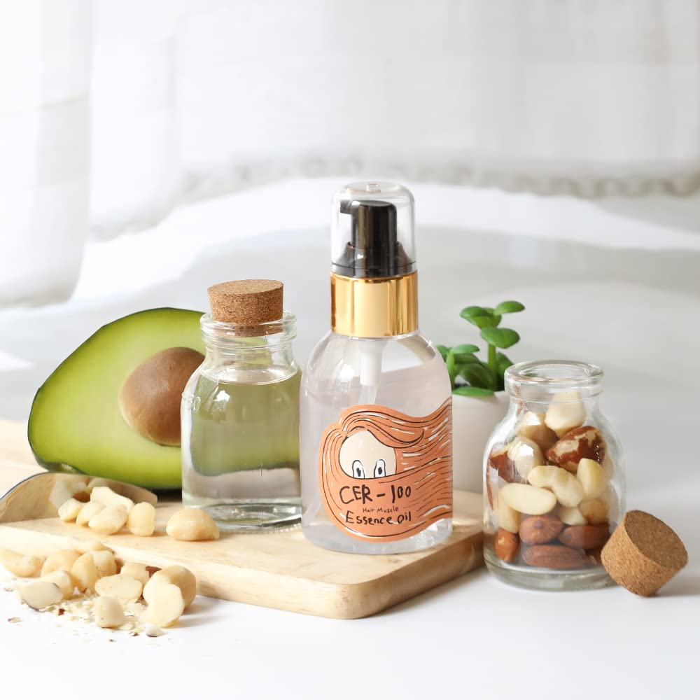 Elizavecca CER-100 Hair Essence Oil - Leave-In Treatment for Dry Hair Growth - 100ml K-Beauty Halalzen