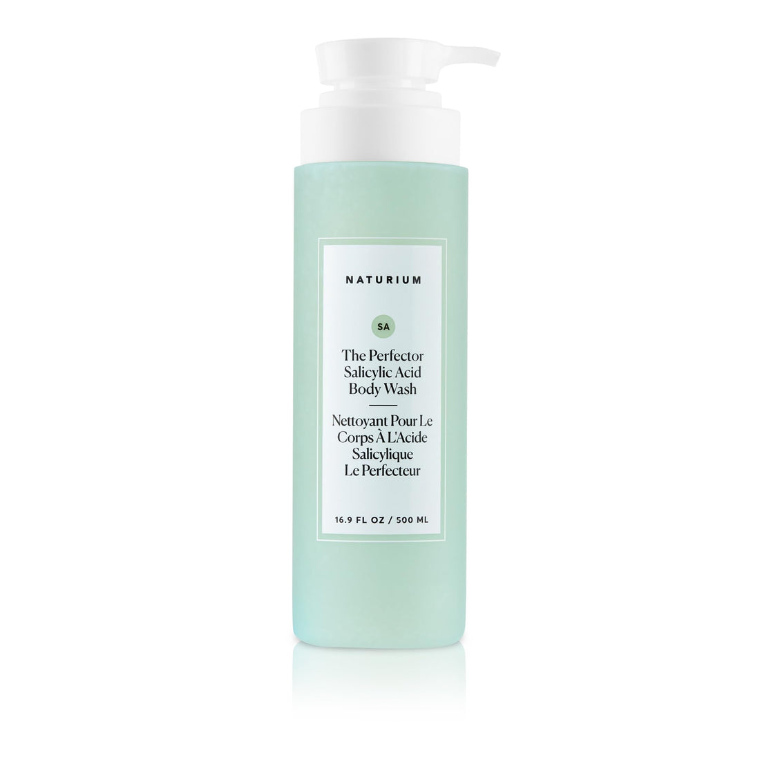 Naturium The Smoother Glycolic Acid Exfoliating Body Wash, Soft & Smoothing Cleanser | 16.9 FL OZ / 500 ML