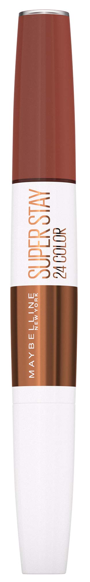 Maybelline Lipstick, SuperStay 24H Liquid Lipstick – Dual-Ended Long-Lasting Color & Moisturizing Lip Balm – Non-Drying, Transfer-Proof, Upto 24Hour, Dual Ended, Shade: 310 Forever Heather Halalzen