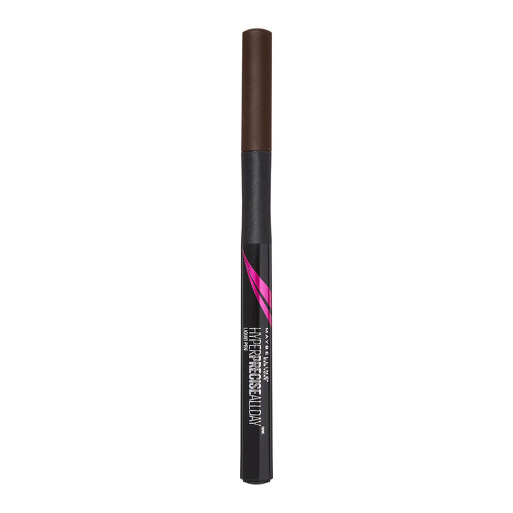Maybelline Eye Liner, Hyper Precise Black Liquid Eye Liner, Ultra-Thin Defining Felt Tip Liner, Quick Drying Liquid Eyeliner, Ink Technology, Maybelline New York, Safe for Sensitive Eyes, Matte Black Halalzen