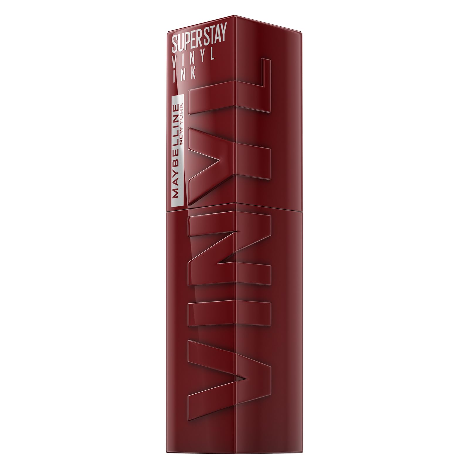 Maybelline New York Super Stay Vinyl Ink Liquid Lip Colour, 16HR Long-Lasting, Ultra-Pigmented, Smudge & Transfer-Proof, High Shine Finish, Vegan Formula for Comfortable Wear, Shade: 10 Lippy Halalzen