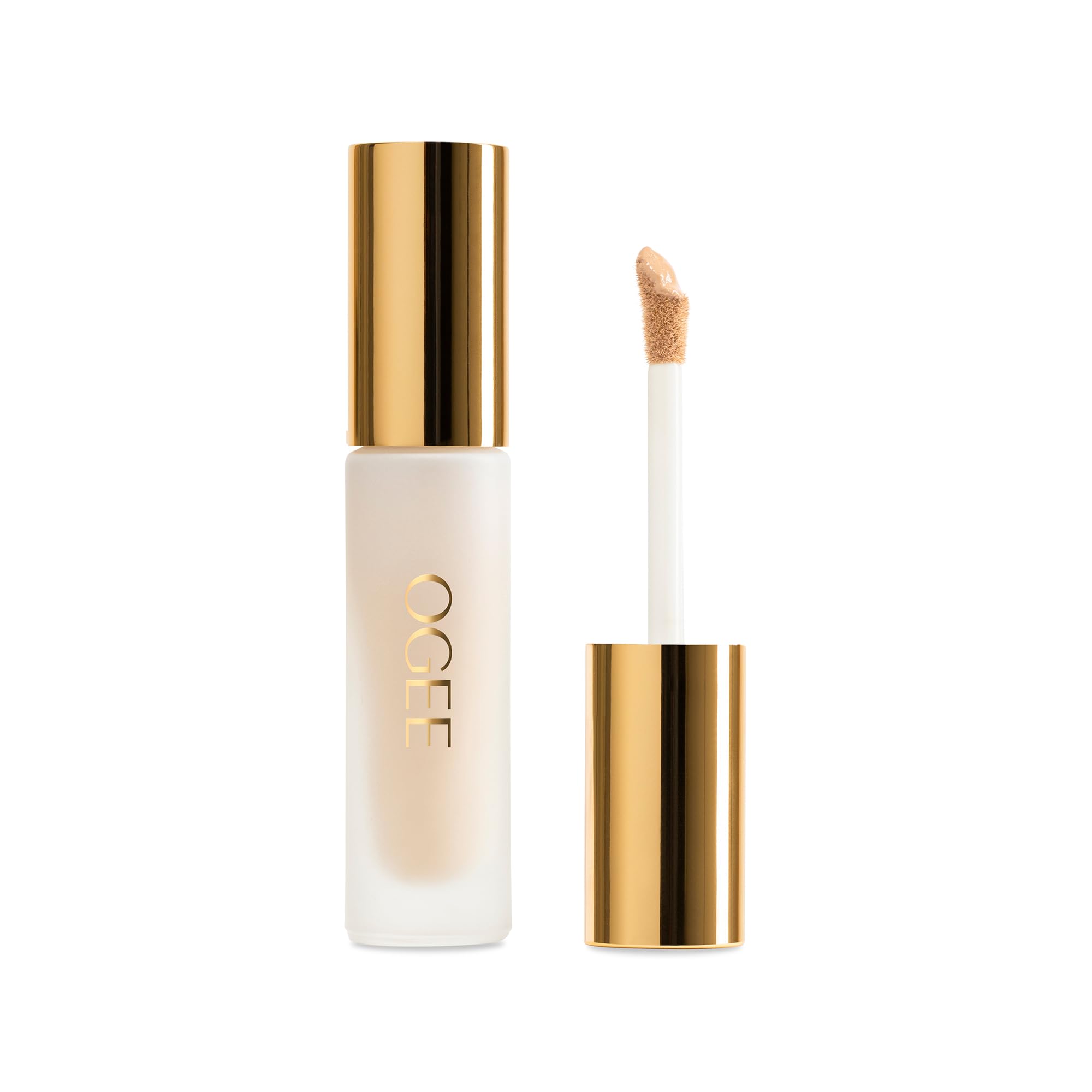 Ogee Complexion Perfecting Under Eye Concealer - Certified Organic Full Coverage Concealer - Buildable Coverage - GINGKO 5.00N - Medium Tan (Neutral Undertones) Halalzen