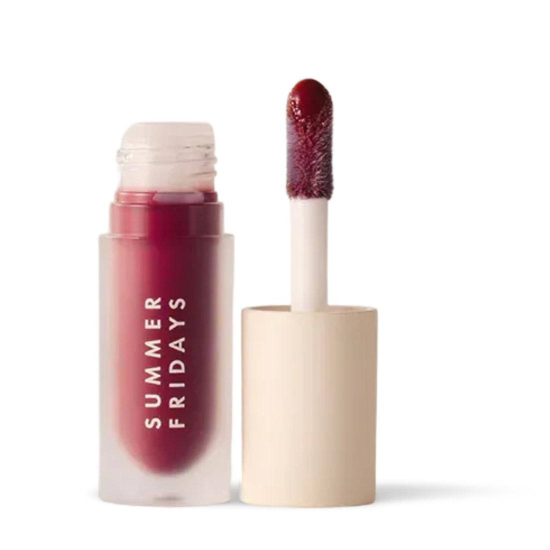 Summer Fridays Dream Lip Oil - Hydrating Tinted Lip Gloss Oil - Non-Sticky Formula with Skincare Benefits for Long-Lasting Softness + Shine - Effortless Beauty Gifts - Bare Sand (0.15 Oz)