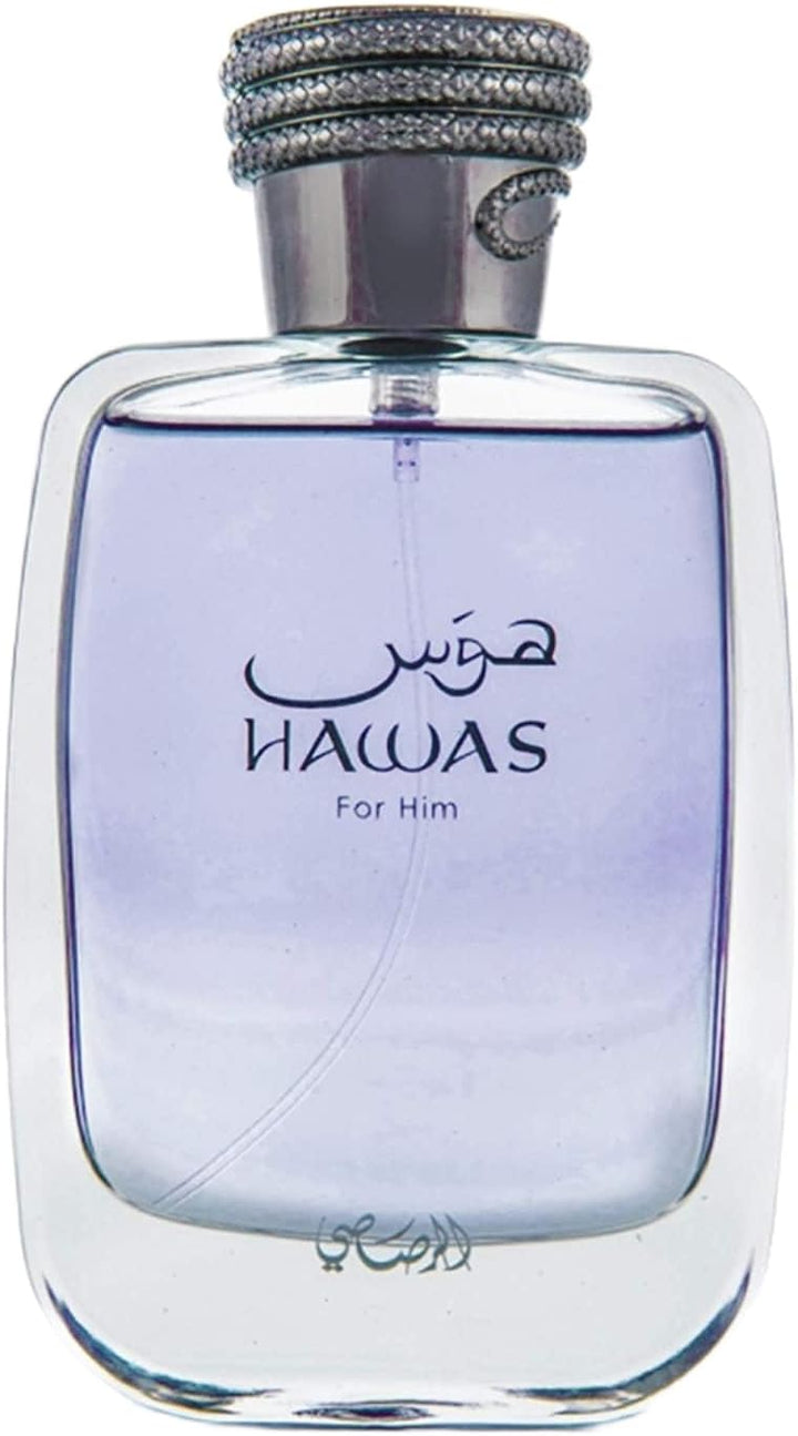 Hawas by Rasasi for Men - 3.38 oz EDP Spray Halalzen