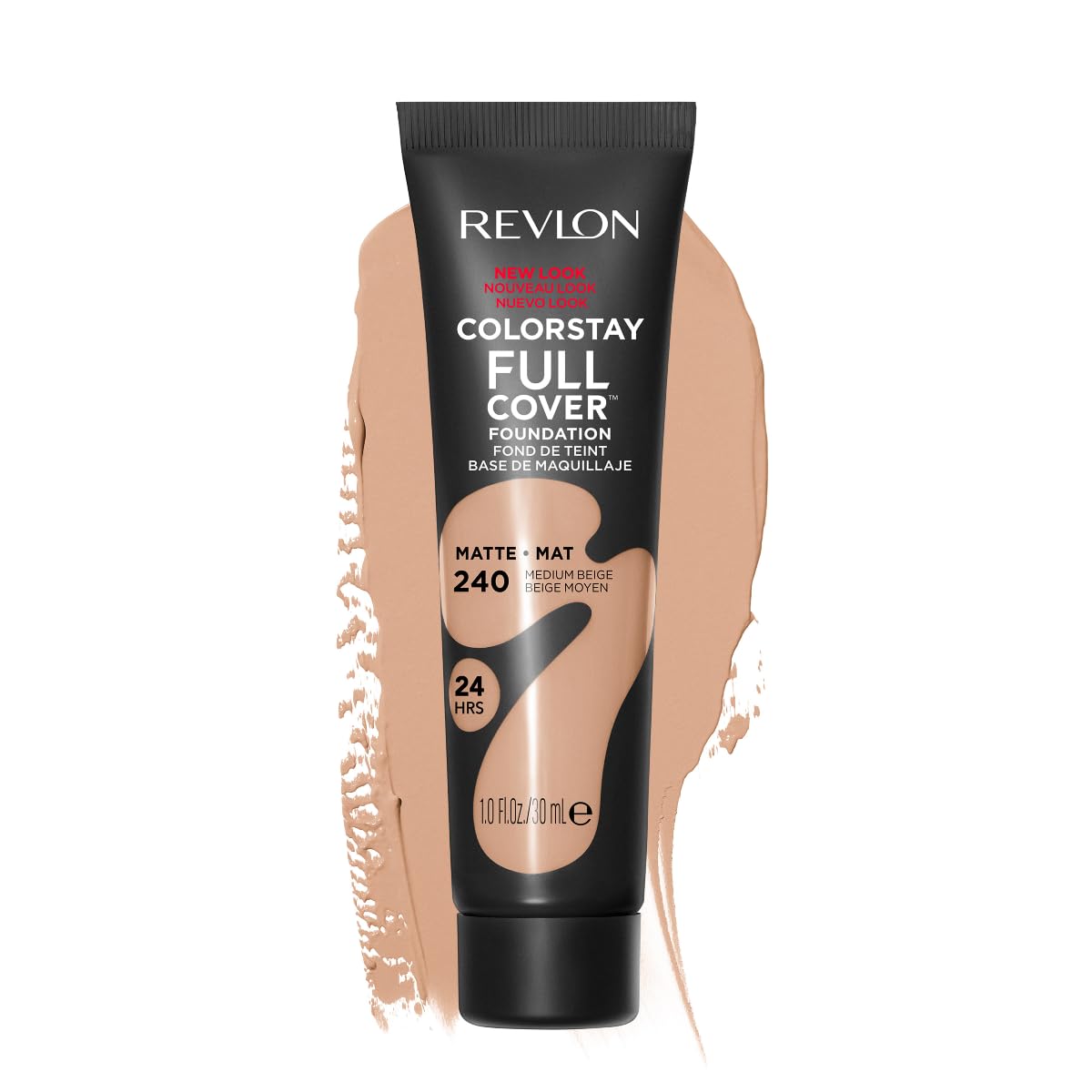 Revlon ColorStay Full Cover Longwear Matte Foundation, Heat & Sweat Resistant Lightweight Face Makeup, Buff (150), 30ml Halalzen