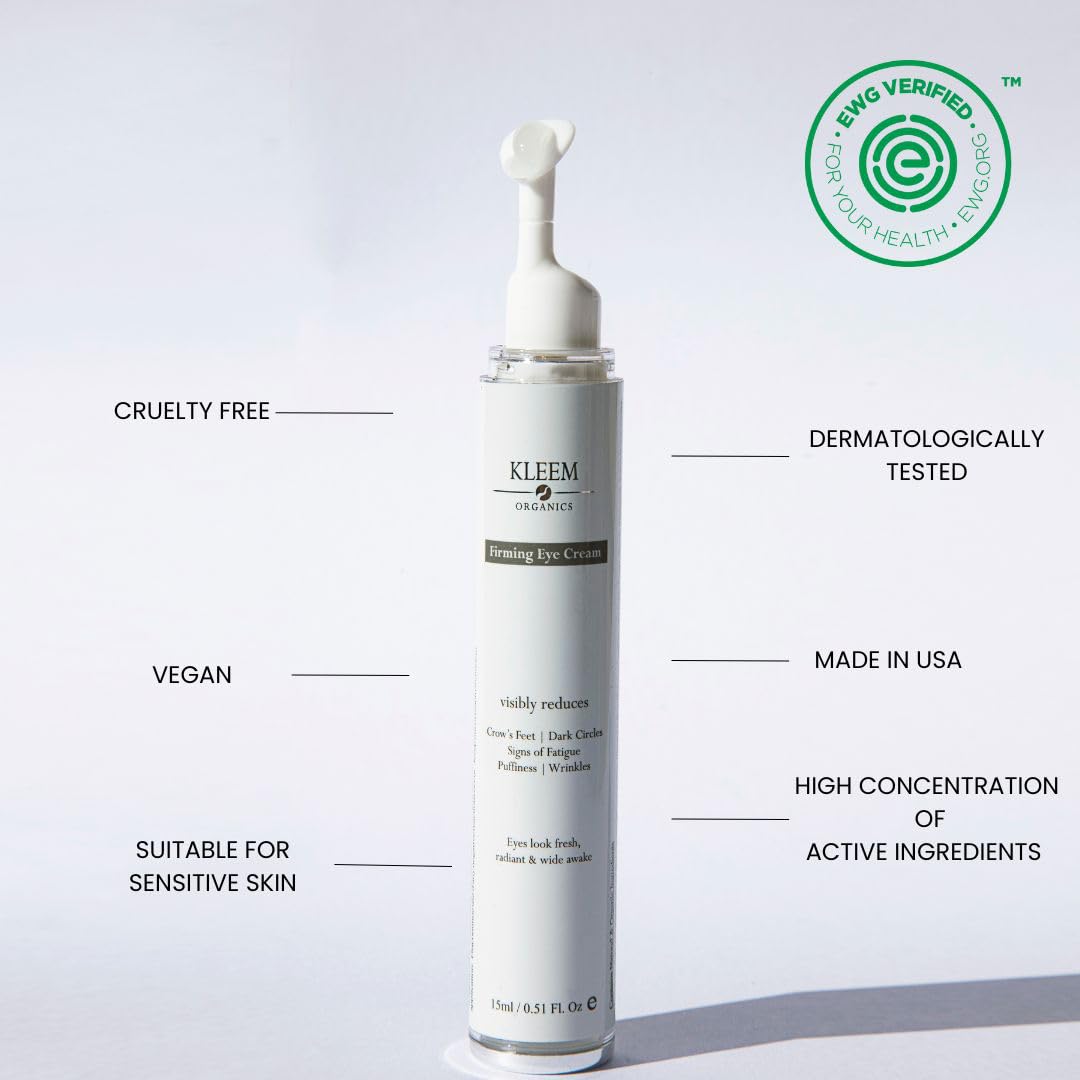 Kleem Retinol Night Cream – Anti Wrinkle Face Cream with Hyaluronic Acid & Panthenol – Anti Aging Cream for Fine Lines, Dark Spots & Uneven Skin Tone – Gentle Formula, 50ml