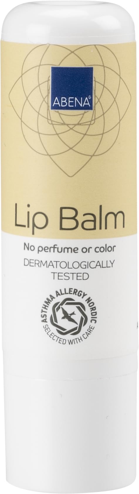 Abena Chapstick Lip Balm | 5g Moisturiser | Fragrance Free | Lip Moisturiser For Lip Repair | Chapstick Lip Balm For Dry Cracked Lips | Lip Treatment for Sensitive Lips Halalzen