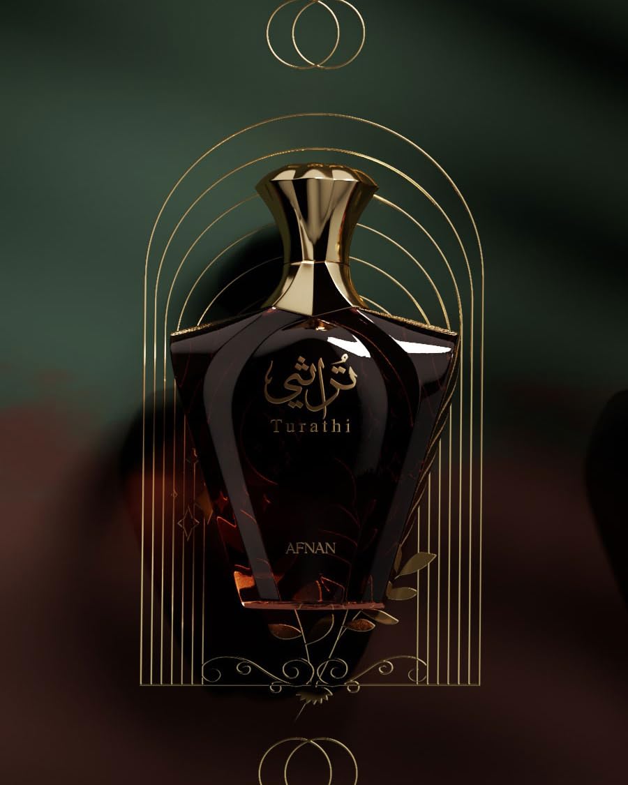 Afnan Turathi Blue Eau de Parfum Spray for Men, 90ml