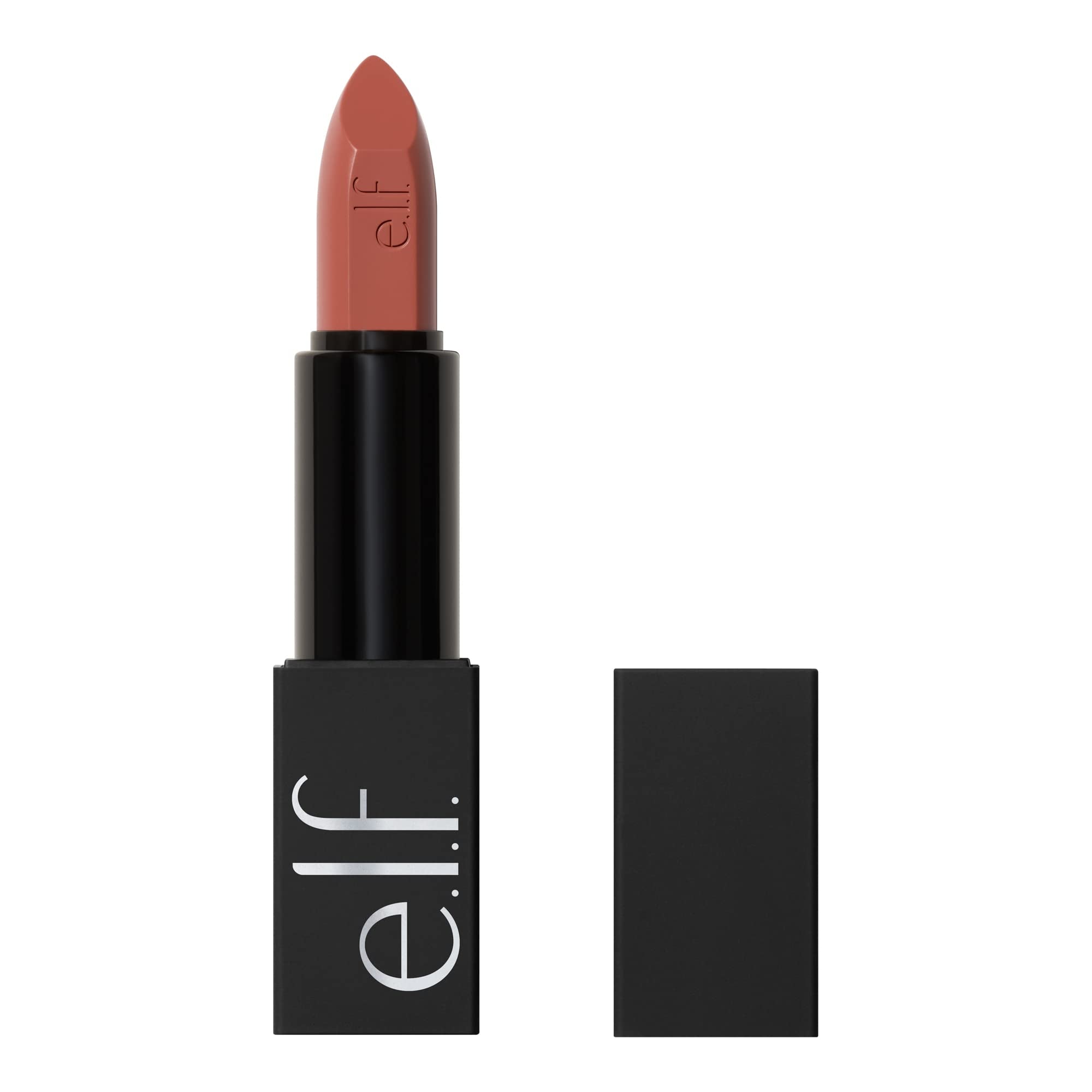 e.l.f. O Face Satin Lipstick, Richly Pigmented, Nourishing & Long-Lasting Creamy Lipstick, Infused With Jojoba, Vegan & Cruelty-Free, No Regrets Halalzen