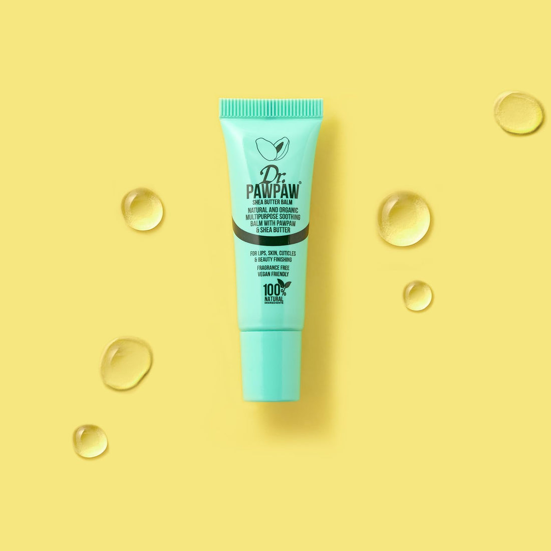 Dr.PAWPAW Overnight Lip Mask 10ml, Natural Hydrating Lip Treatment with Pawpaw Aloe Vera Olive Oil and Peptides, Vegan Balm to Smooth and Plump Lips Overnight Halalzen