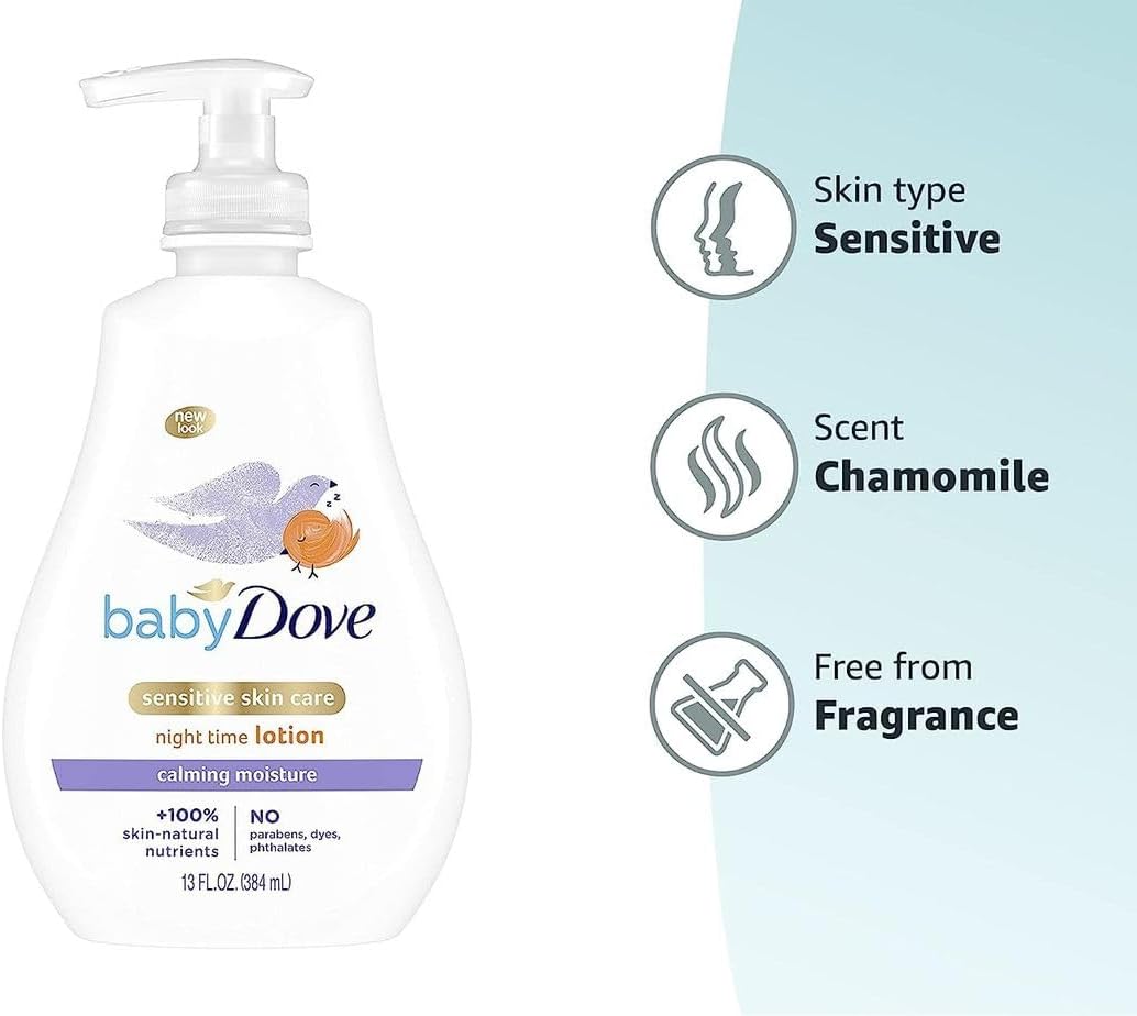 Baby Dove Calming Nights Lotion 400 ml Halalzen