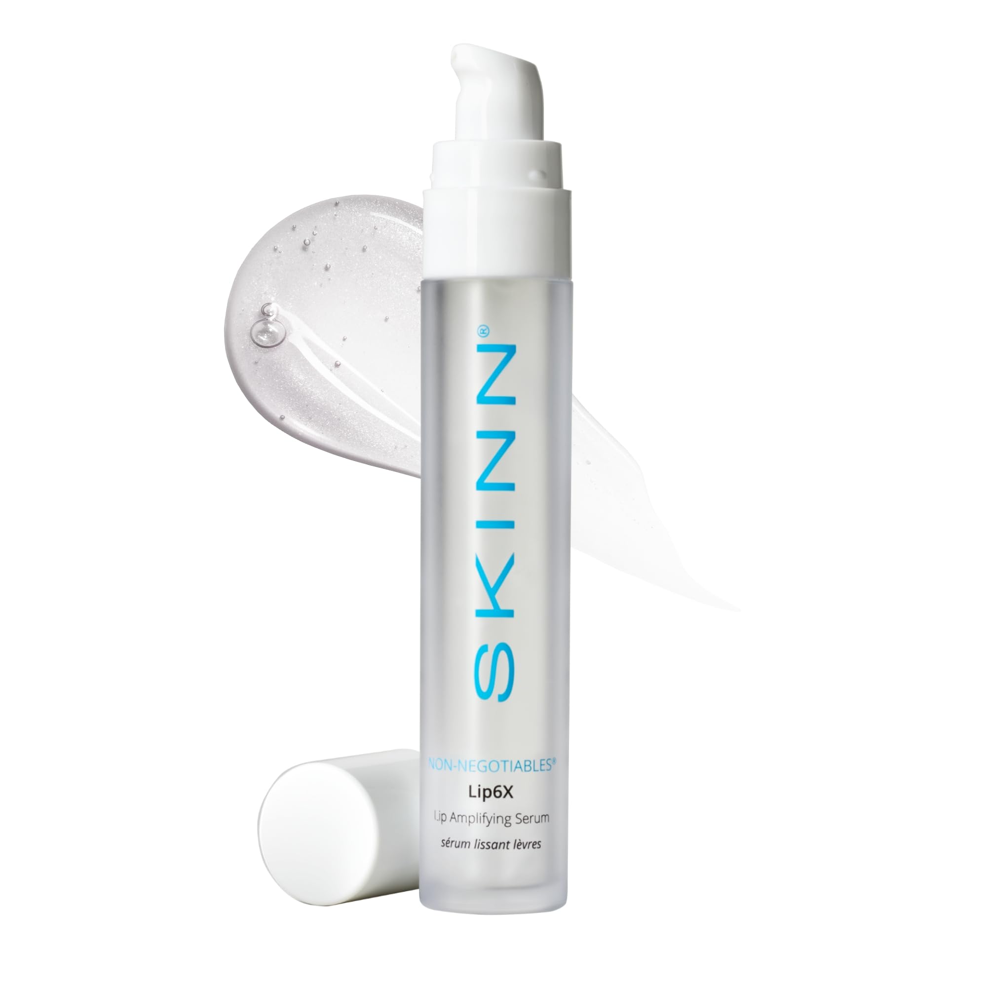 SKINN Lip Amplifying Serum, Lip6X with Peptides - Deep Moisturizing Serum Plumps, Hydrates & Smooths Lips & Boosts Collagen Production - Lip Care Products for Women Halalzen