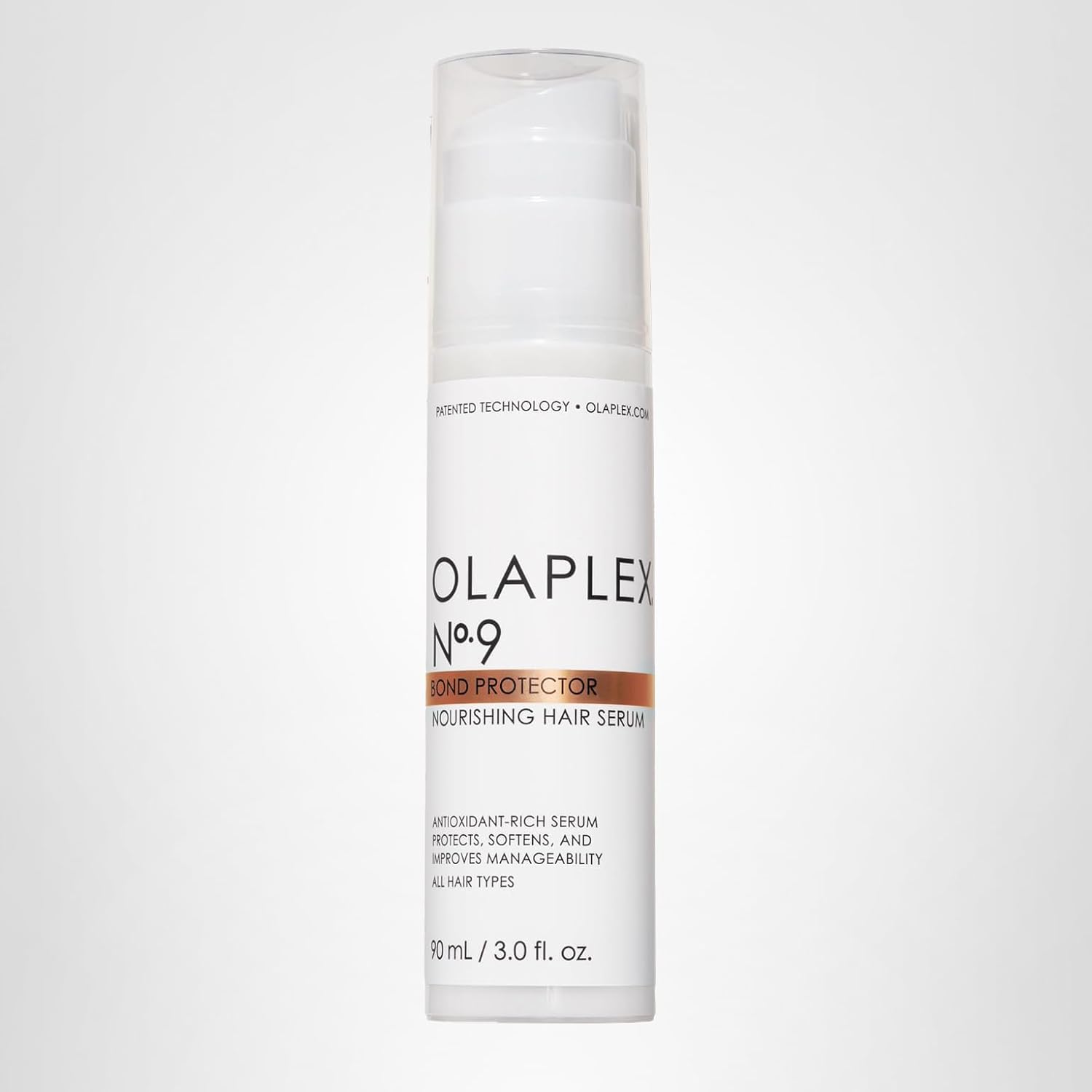 Olaplex Nº.9 Bond Protector: Nourishing Hair Serum & Heat Protectant | Softens, Nourishes & Reduces Tangle & Static | For Coily, Curly, Straight, and Wavy, 90 mL / 3.0 Fl. Oz. Halalzen