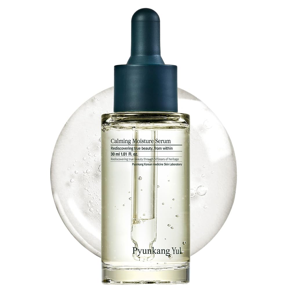 Pyunkang Yul PKY Moisture Ampoule - Hydrates & Soothes Oily, Sensitive Skin, 90% Barberry Root Extract, 6 Essential Ingredients, Korean skincare. (3.4 Fl. Oz, 100ml)