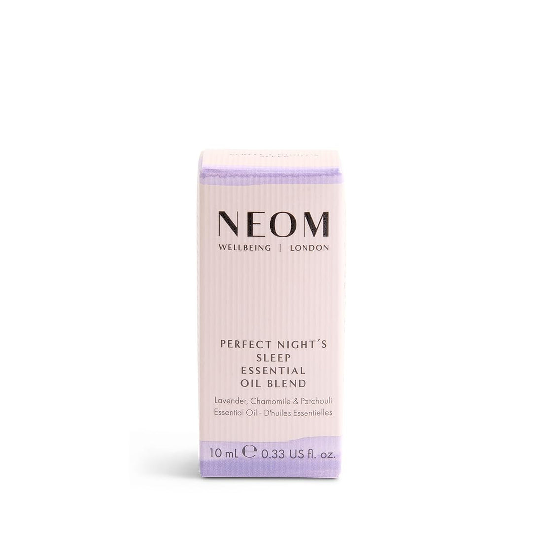 NEOM - Real Luxury Essential Oil Blend, 10ml | Lavender, Jasmine & Sandalwood | Scent to De-Stress Range