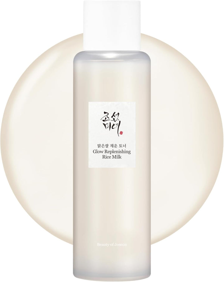 Beauty of Joseon Glow Replenishing Rice Milk Toner Deep Hydration and Oil Control with Rice Extract Hydrating Korean Milky Toner for All Skin Types, 150ml Halalzen