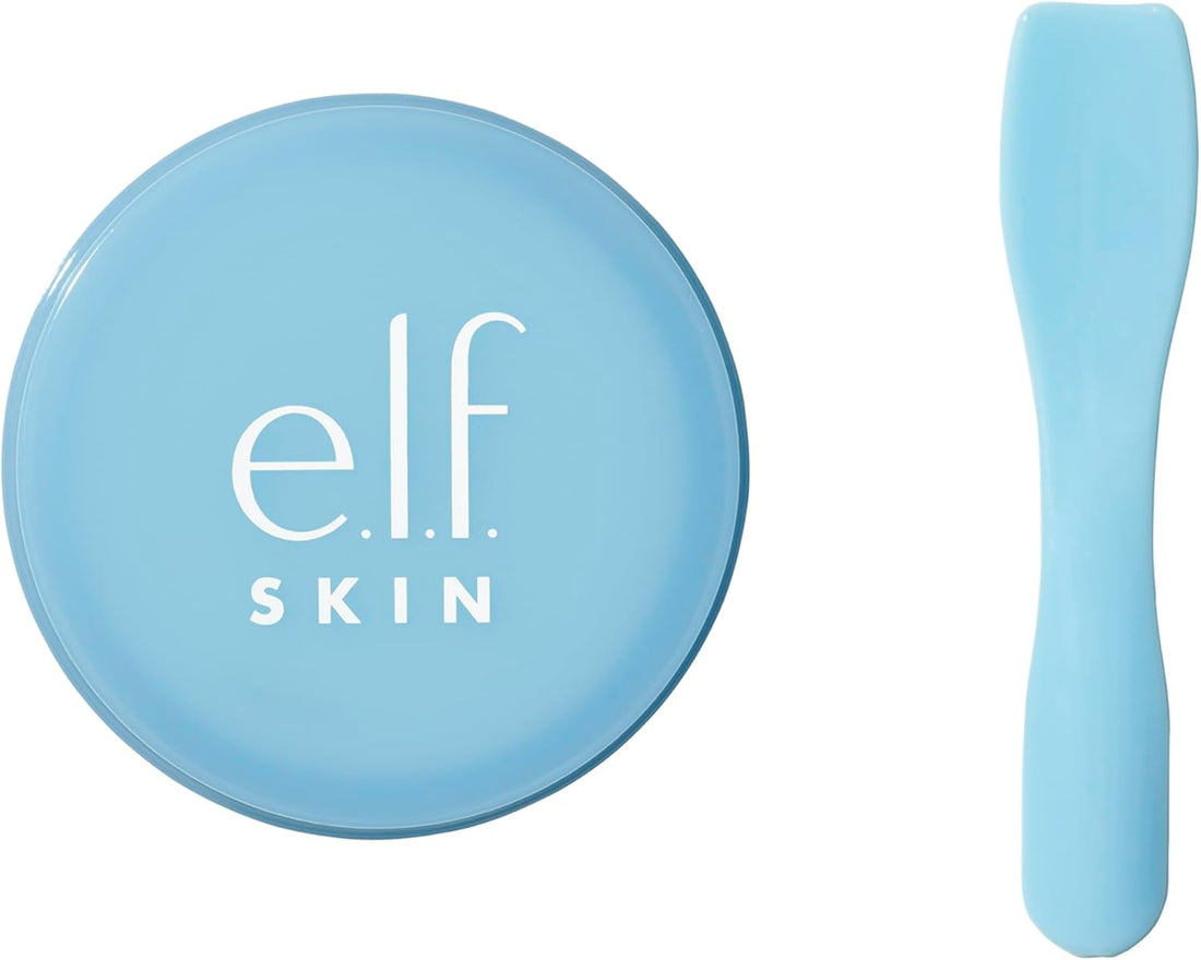 e.l.f. Skin Holy Hydration! Lip Mask, Hydrating Leave-on Mask For Soft & Smooth Lips, Enriched With Hyaluronic Acid, Powder Blue Halalzen