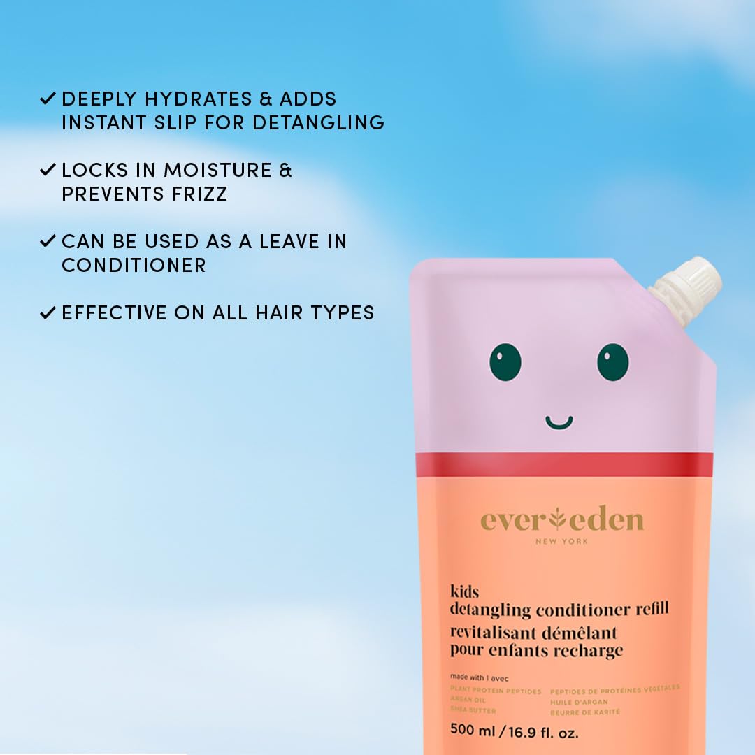 Evereden Kids Conditioner Detangler, 6.7 fl oz. | Children's Haircare | Non-toxic Conditioning for Silky Smooth Hair Halalzen