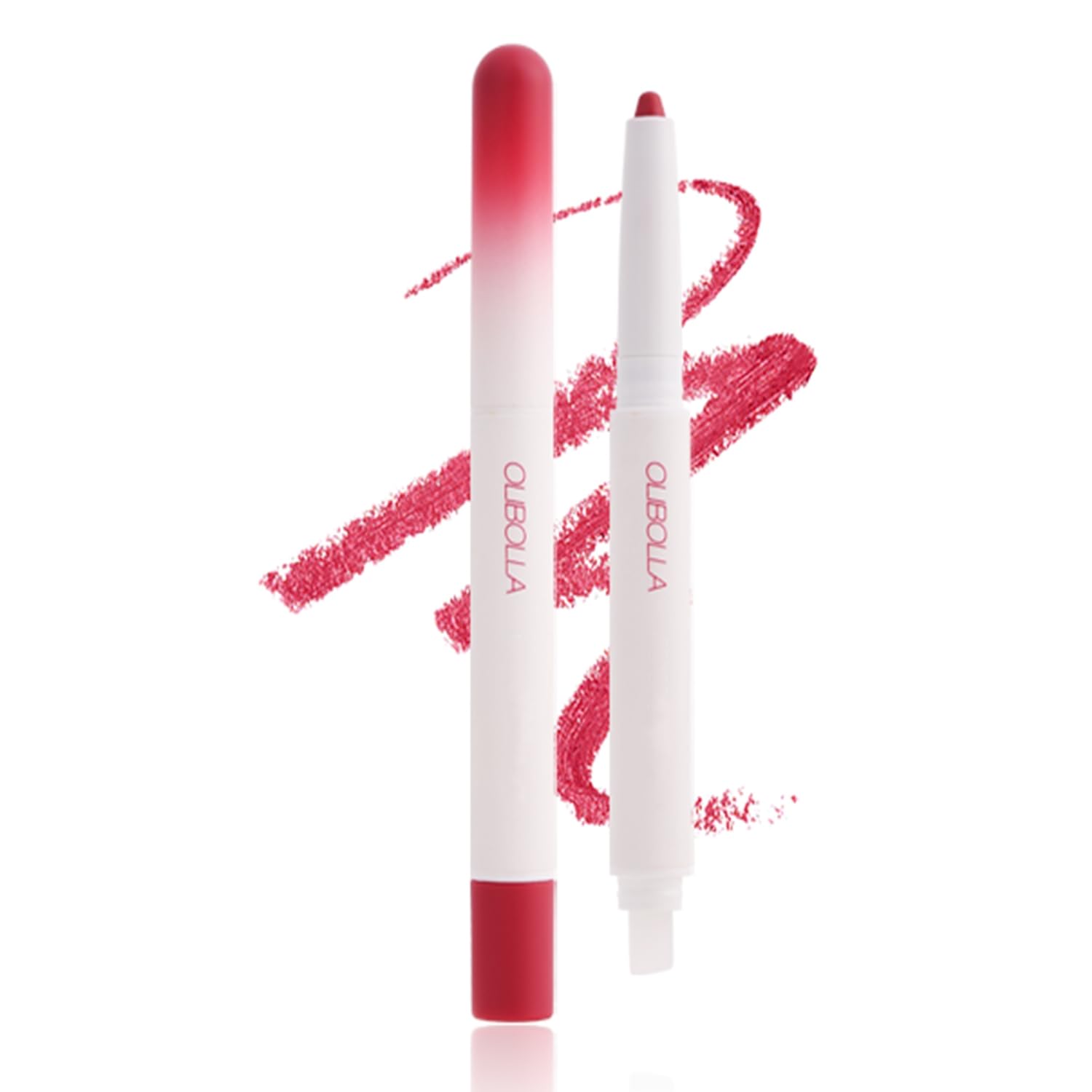 3PCS Matte Liquid Lipstick Lip Gloss & Liner Set - All-IN-One Lip Kit, Velvety Nude Color, Waterproof Make Up Set (# 03) Halalzen
