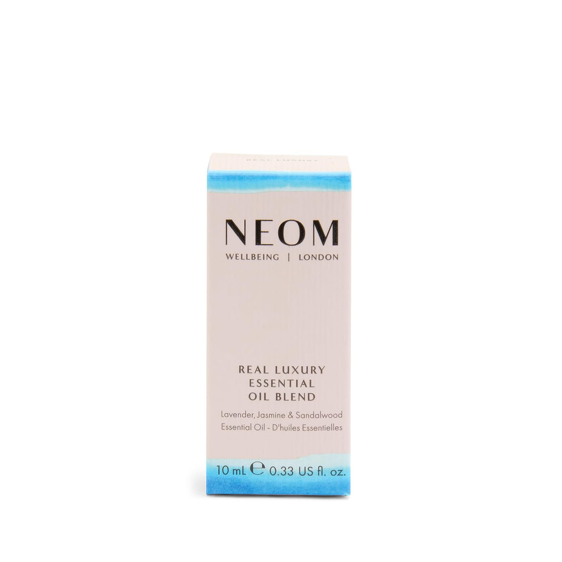 NEOM - Real Luxury Essential Oil Blend, 10ml | Lavender, Jasmine & Sandalwood | Scent to De-Stress Range
