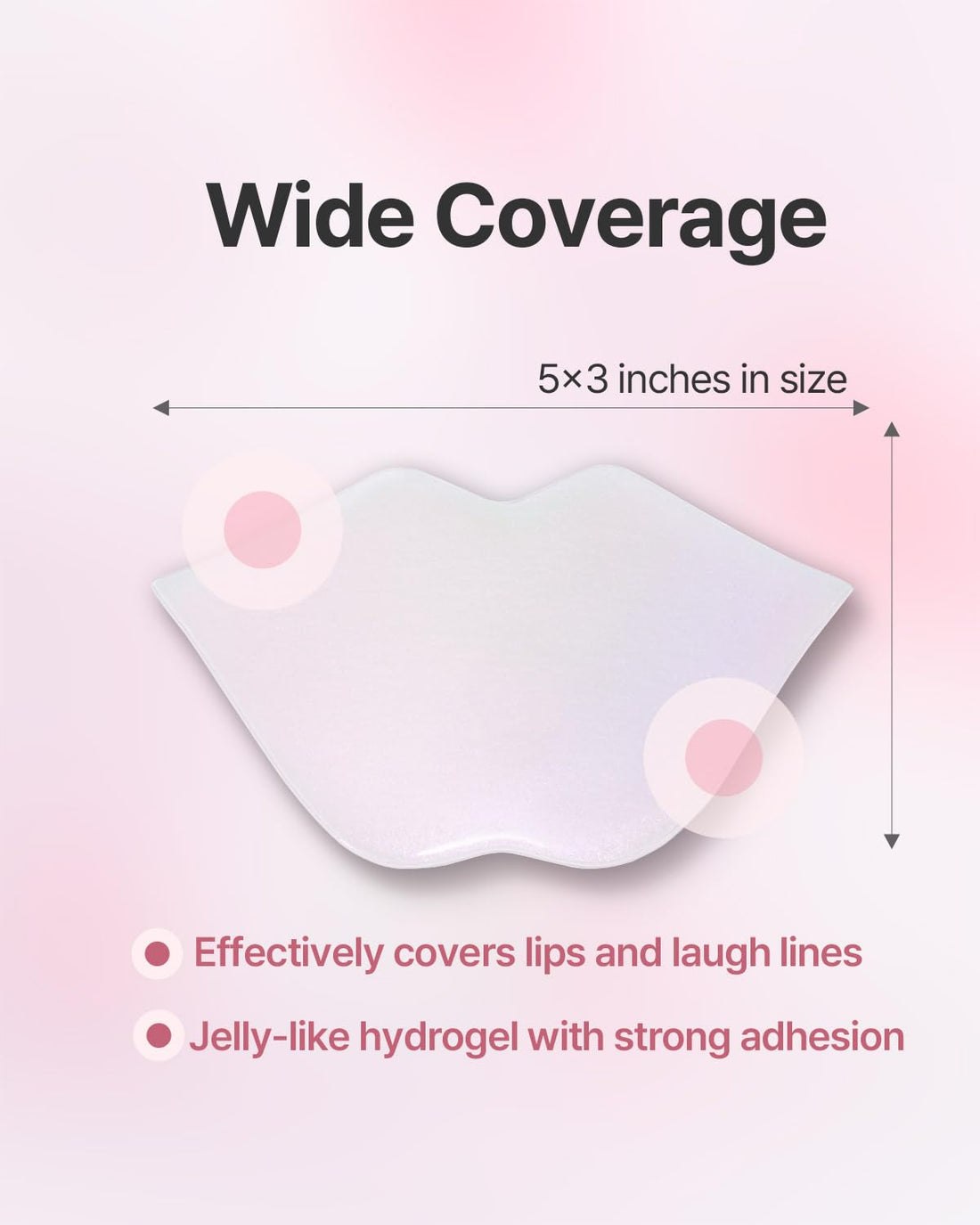 Aura Quartz Hydrogel Lip Mask 5ea - Moisturizing Lip Mask with Retinol, Peptide, Collagen, PDRN, Bakuchiol, Anti-aging Lip Care for Dry Lips, Reduces Laugh Lines, Smooth and Plump Lips Halalzen