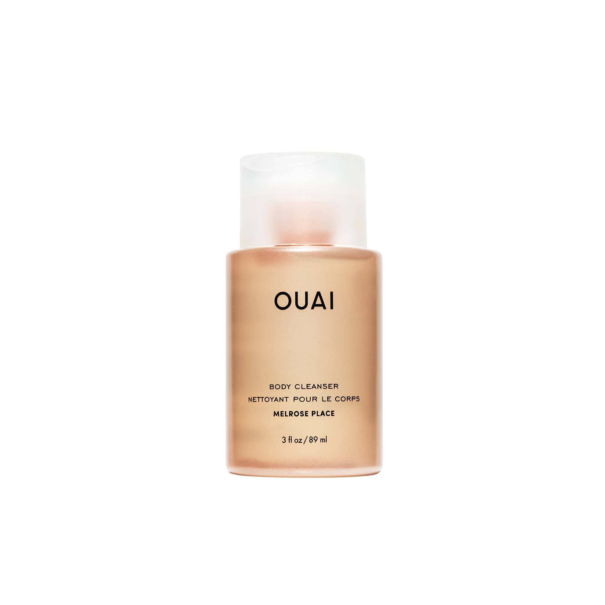 OUAI Body Cleanser, St. Barts - Foaming Body Wash with Jojoba Oil and Rosehip Oil to Hydrate, Nurture, Balance and Soften Skin - Paraben, Phthalate and Sulfate Free Skin Care Products (10 Fl Oz)
