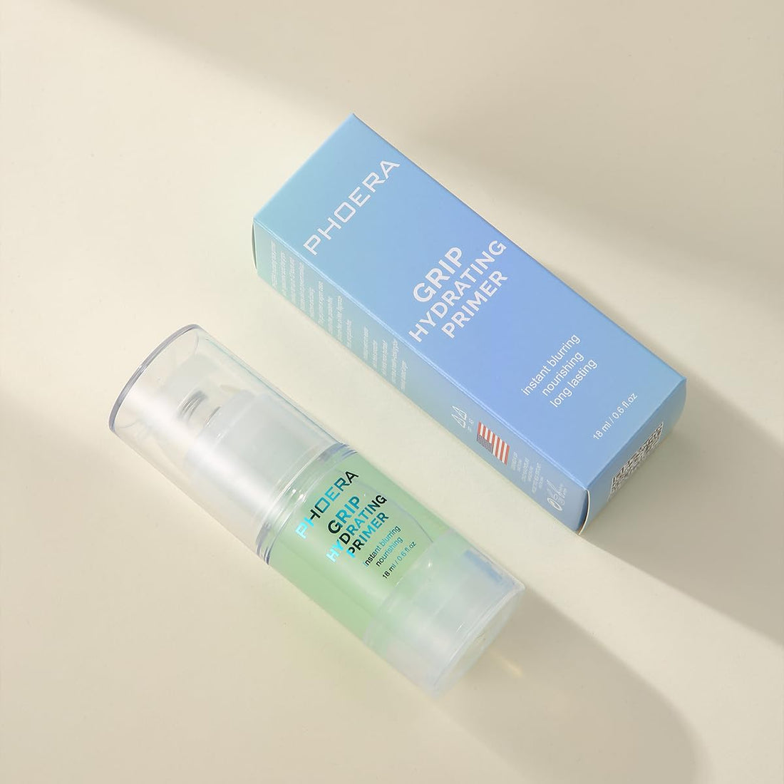 2Pcs Makeup Primer For PHOERA All Matte Oil Free Full Coverage Foundation Base Long Lasting Hydrating Smoothing Moisturizing Makeup Base Matte Face Foundation Primer (#2pcs 18ml) Halalzen