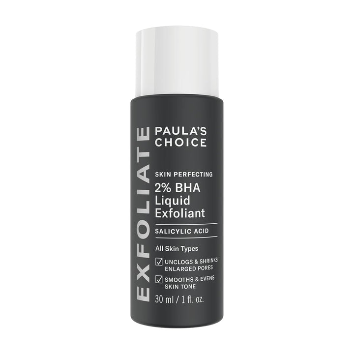 Paula's Choice SKIN PERFECTING 2% BHA Liquid Exfoliant - Face Exfoliating Peel Fights Blackheads & Enlarged Pores - for a Healthy Glow - with Salicylic Acid - Combination & Oily Skin - 30 ml Halalzen