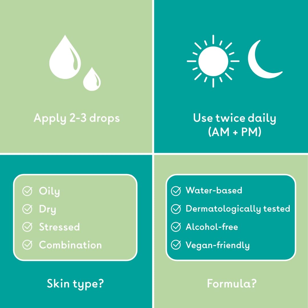 Q+A Niacinamide Daily Toner for Face (100ml), Pore Refining and Hydrating Face Toner with Hyaluronic Acid and Aloe Vera, Fragrance Free Skincare, Helps Calm Redness and Blemishes