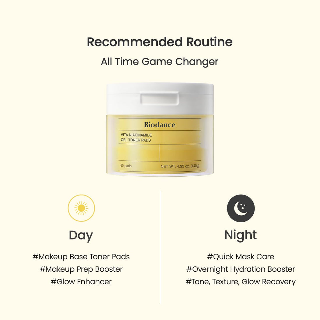 Biodance Collagen Gel Toner Pads, Porenverkleinerer für das Gesicht, verbessert die Elastizität, aufpolsternde Toner-Pads für empfindliche Haut, vorgetränkte Pads, koreanische Hautpflege, Muttertagsgeschenkeㅣ60 Pads