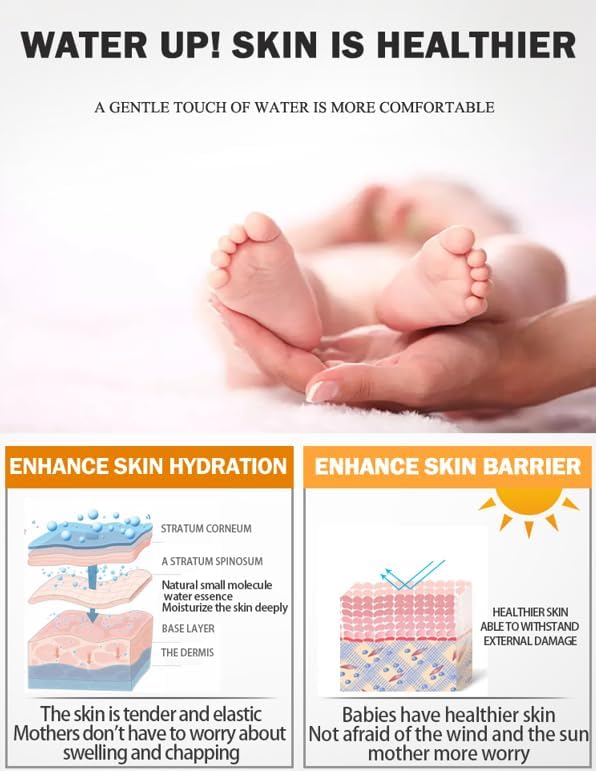 Baby Moisture Lotion - Nutrition for Skin - Hydrating, Moisturize, Clean Skin, Care for baby skin, Fragrance Free, 6.76 Floz, made in korea Halalzen