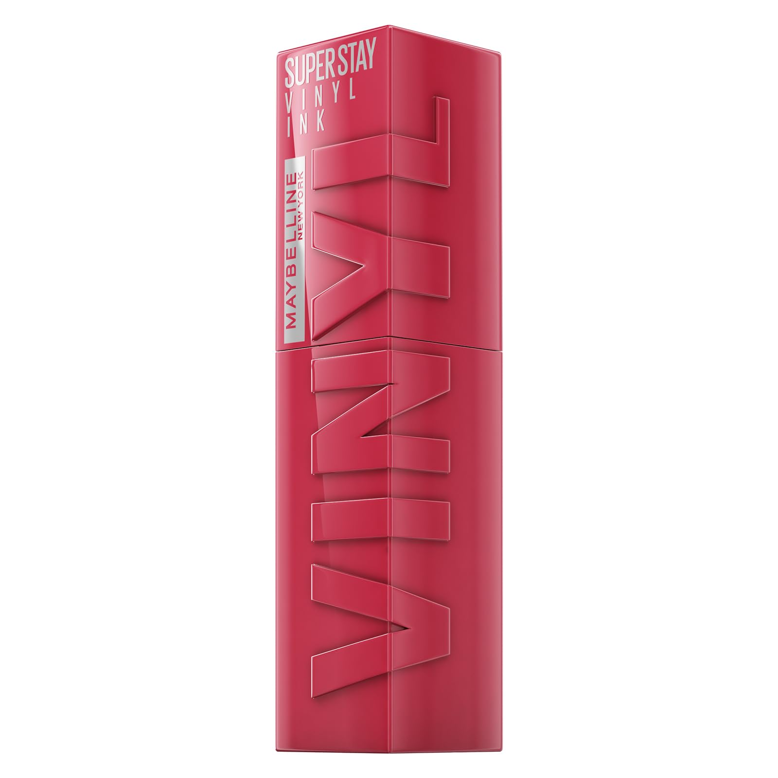Maybelline New York Super Stay Vinyl Ink Liquid Lip Colour, 16HR Long-Lasting, Ultra-Pigmented, Smudge & Transfer-Proof, High Shine Finish, Vegan Formula for Comfortable Wear, Shade: 10 Lippy Halalzen