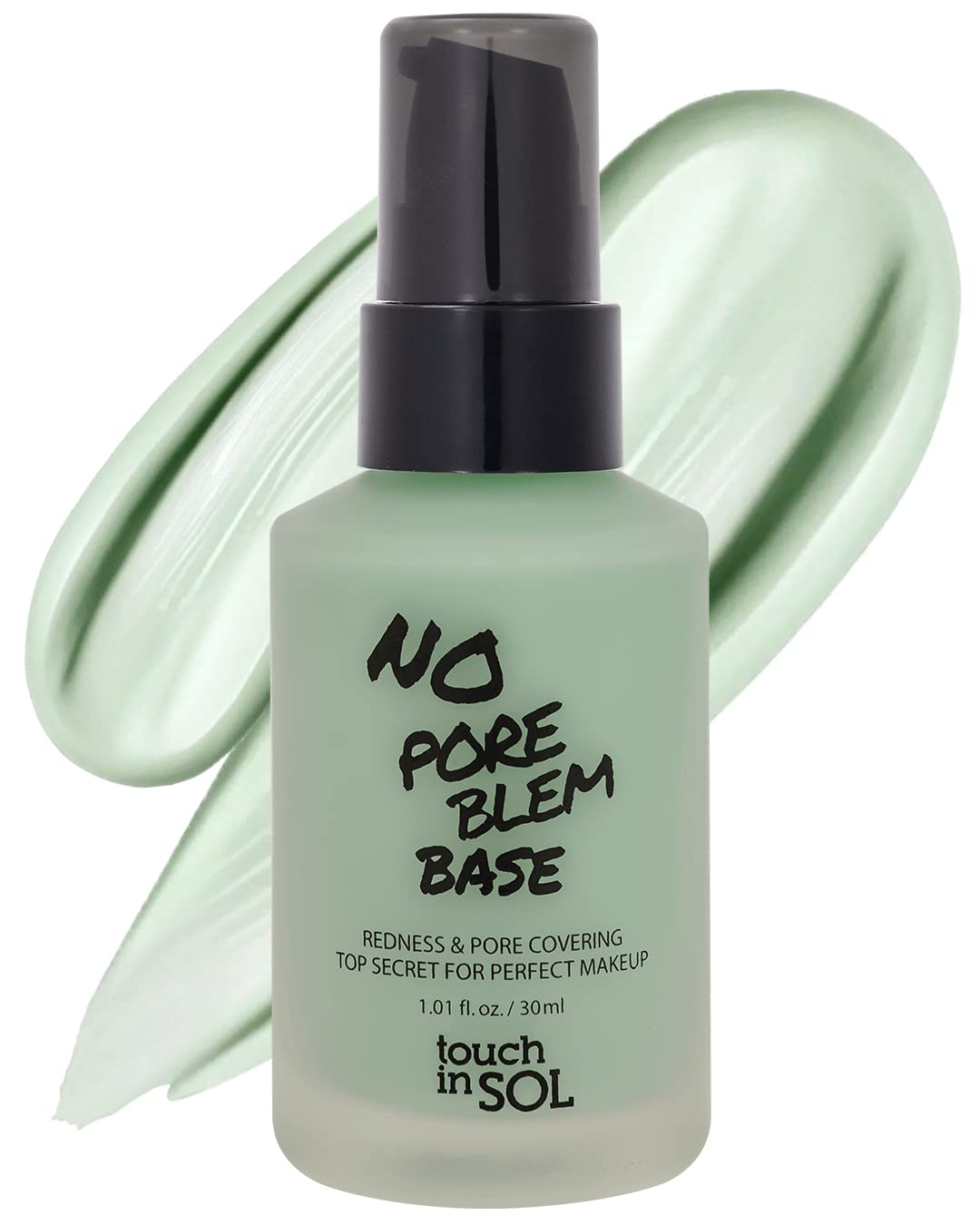 TOUCH IN SOL No Poreblem Primer – Pore Primer for Korean Makeup, Mattifying Primer for Oily Skin, Pore Eraser for Large Pores, Blurring Finish from K Beauty (1.01 fl.oz/30ml) Halalzen
