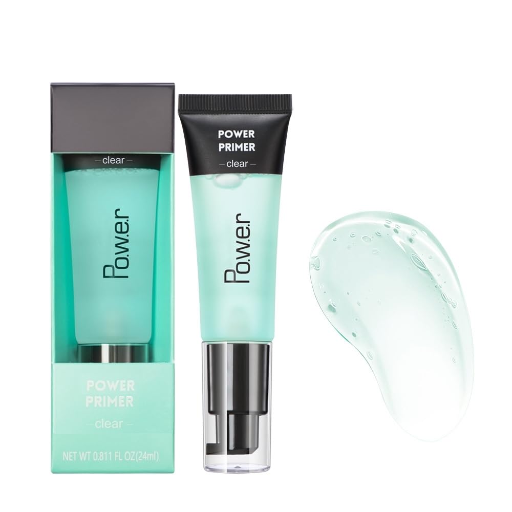 Makeup Primer All Matte Oil Free Full Coverage Foundation Base Long Lasting Hydrating Smoothing Moisturizing Makeup Base Matte Foundation Primer (# Clear) Halalzen
