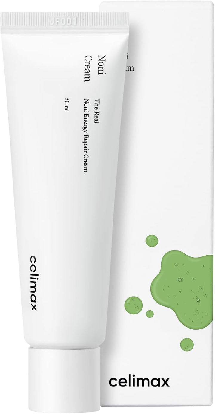 celimax The Real Noni Energy Repair Cream With Ceramide, Moisturizing, Soothing, Hydrating, Anti Aging, Brightening, For Wrinkle & Fine Line, 50Ml