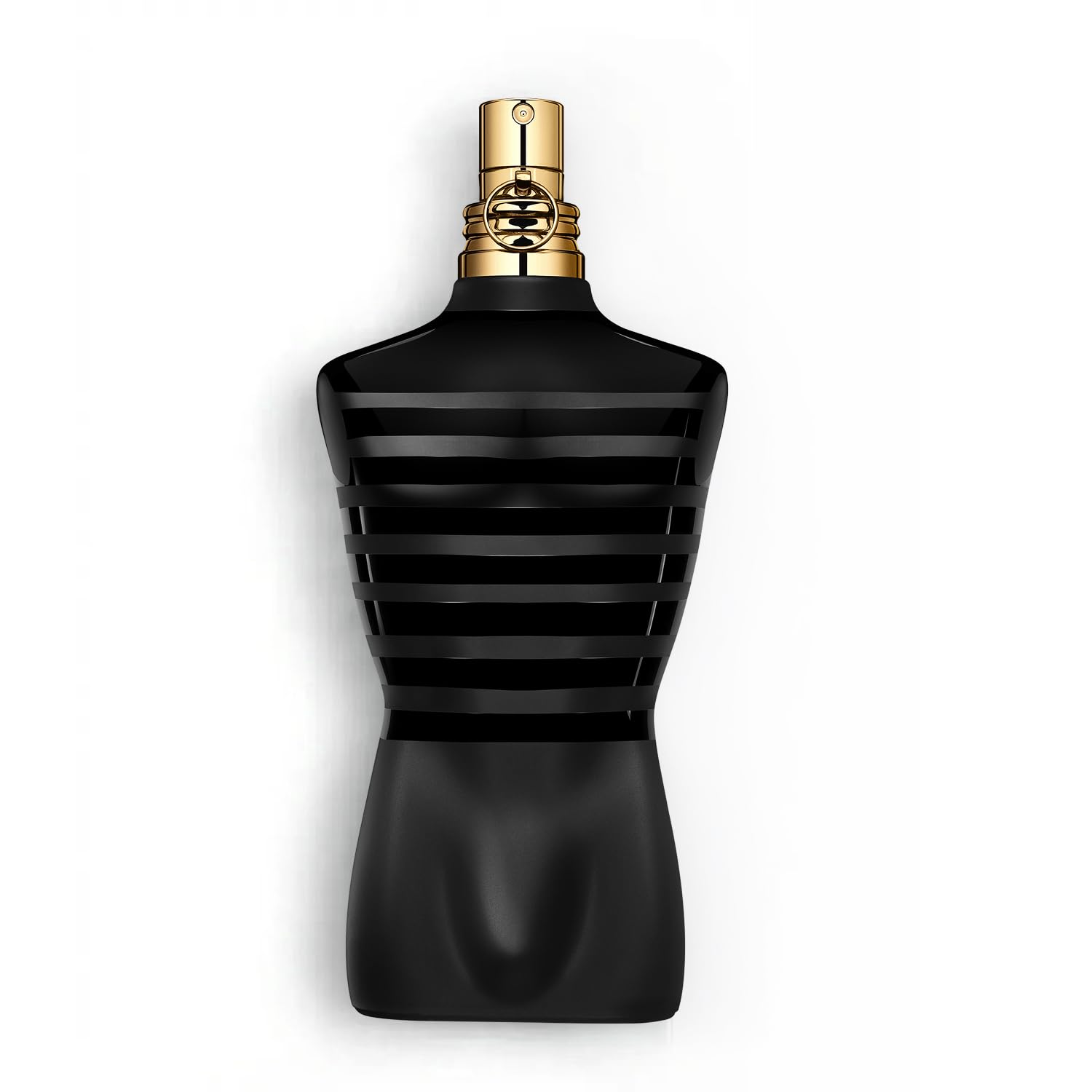 Jean Paul Gaultier Le Male Le Parfum - Eau de Parfum Intense Boisé Ambré pour Homme - Cardamome, Lavande & Iris, Vanille - Vaporisateur Parfum Homme, 125 ml