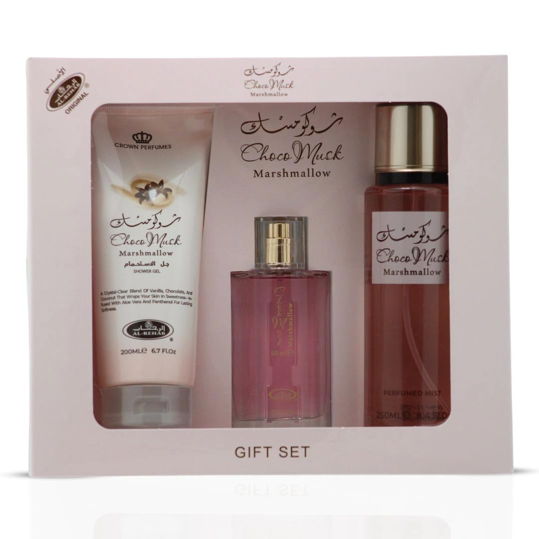 Al-Rehab Choco Musk Eau de Parfum Spray für Damen, 1,65 oz/50 ml