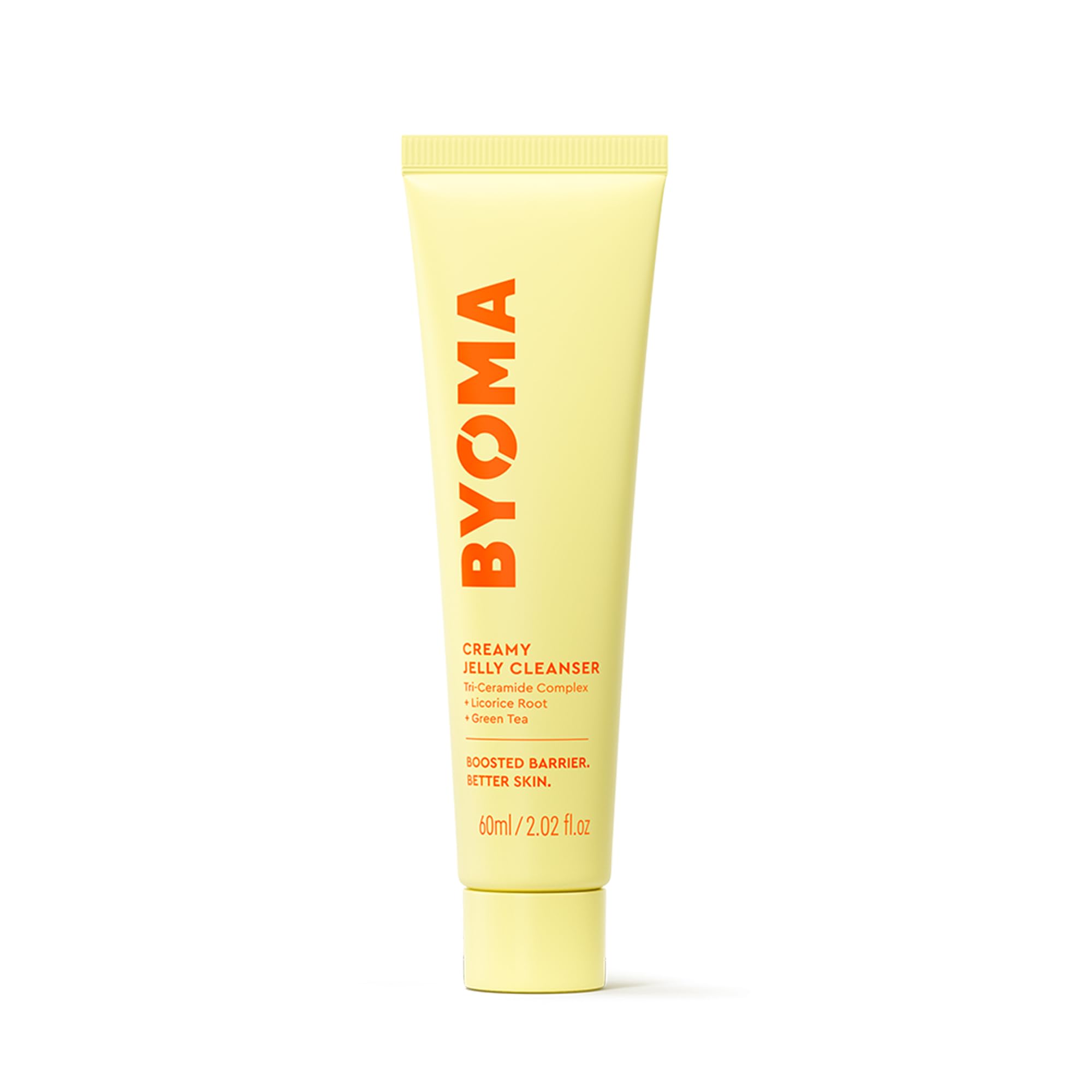 BYOMA Creamy Jelly Cleanser (175ml) Hydrating Facial Cleanser for Skin Barrier Repair -Tri-Ceramide Face Wash for All Skin Types - Gently Removes Makeup and Excess Oil