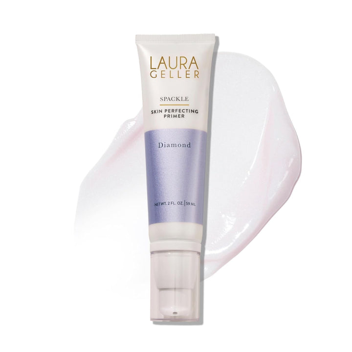 LAURA GELLER NEW YORK Spackle Primer - Diamond - Super-Size 2 Fl Oz - Hyaluronic Acid Makeup Primer for Mature Skin Halalzen