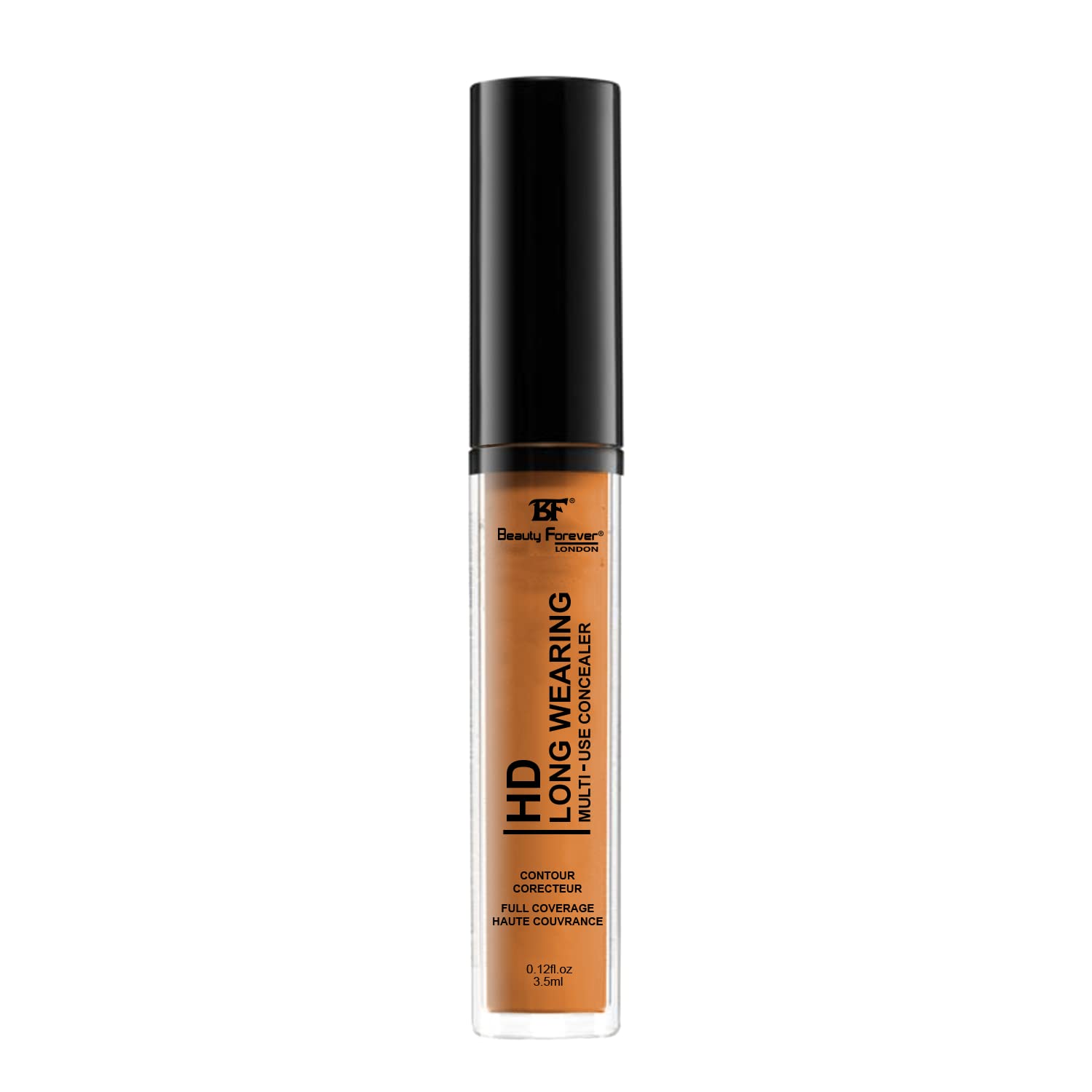 Beauty Forever HD Long Wearing Multi-use Concealer, Emollient Rich Formula, Creamy & Blend-able, 3.5ml (04 SAND) Halalzen