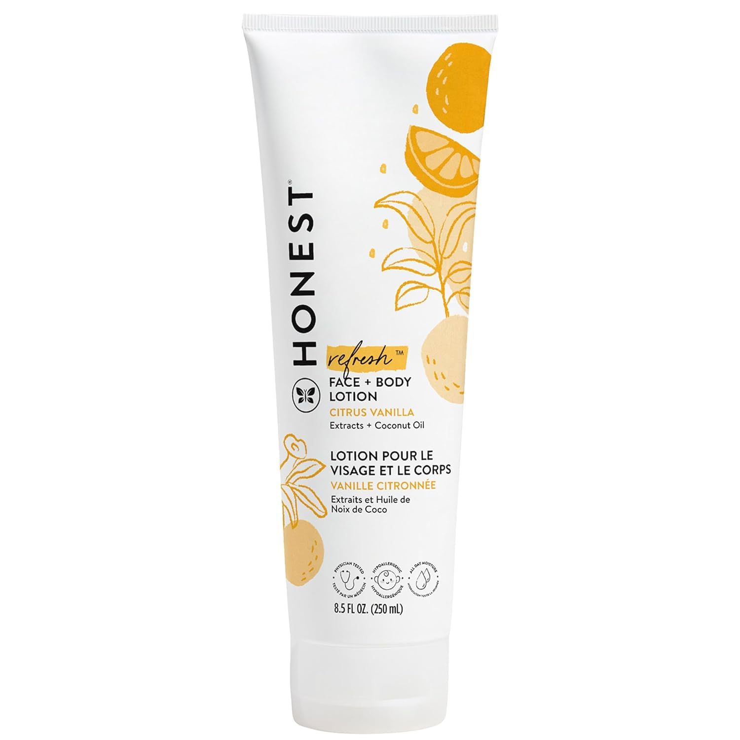 The Honest Company Hydrating Face Body Lotion, Fast Absorbing, Naturally Derived, Hypoallergenic, Lavender Calm, 8.5 fl oz Halalzen