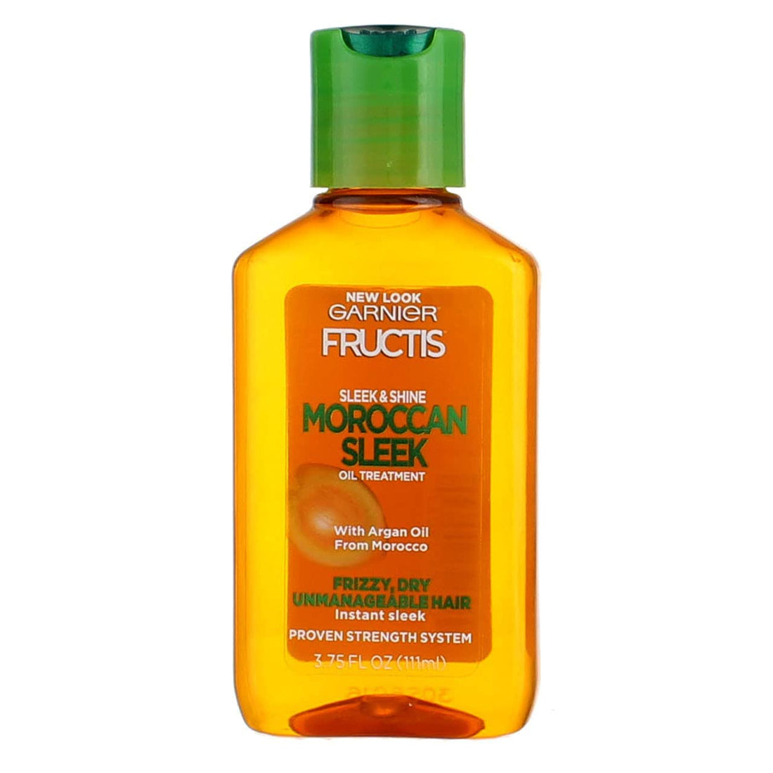 Garnier Fructis Sleek & Shine Moroccan Sleek Smoothing Oil for Frizzy, Dry Hair, Argan Oil, 3.75 Fl Oz, 2 Count (Packaging May Vary) Halalzen