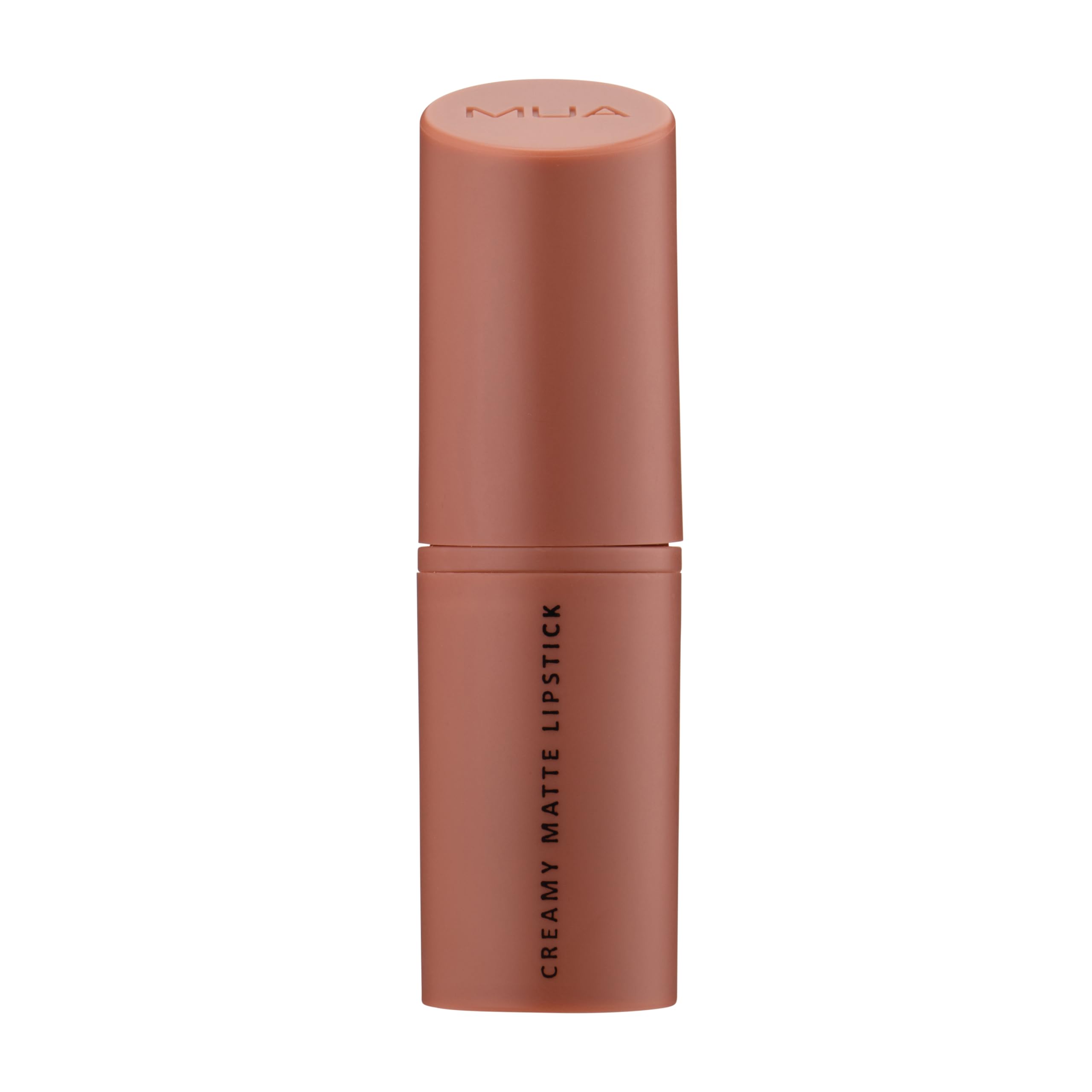 MUA Makeup Academy Creamy Matte Lipstick, Super Nude (Nude), Highly Pigmented - Vegan & Cruelty Free (Pack of 1) Halalzen
