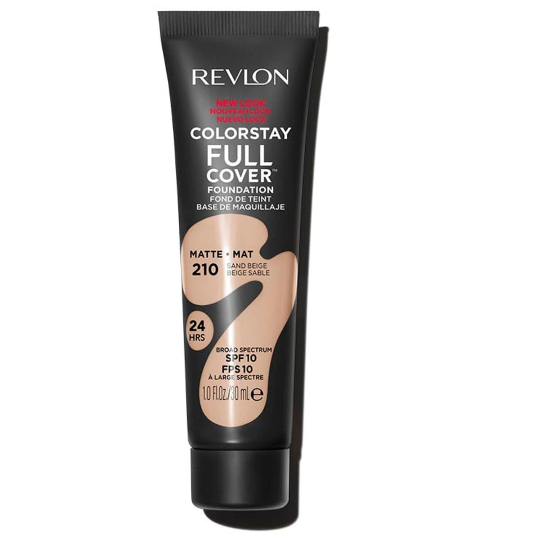 Revlon ColorStay Full Cover Longwear Matte Foundation, Heat & Sweat Resistant Lightweight Face Makeup, Buff (150), 30ml Halalzen