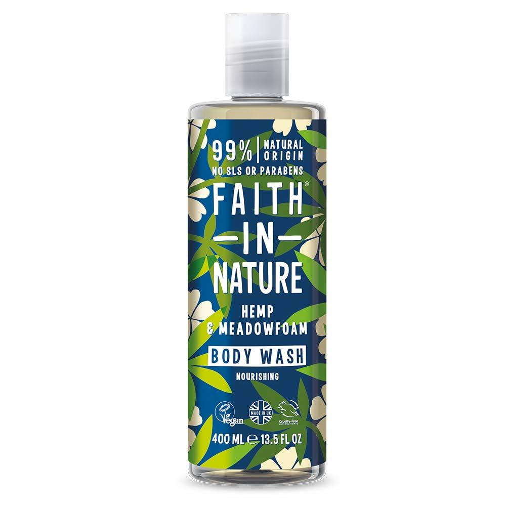 Faith In Nature Natural Aloe Vera Body Wash, Soothing Shower Gel, Vegan and Cruelty Free, No SLS or Parabens, 400 ml
