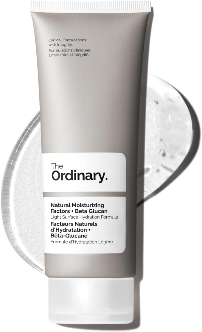 The Ordinary Natural Moisturizing Factors + Beta Glucan, Lightweight Gel Moisturizer for All-Day Hydration, 100ml