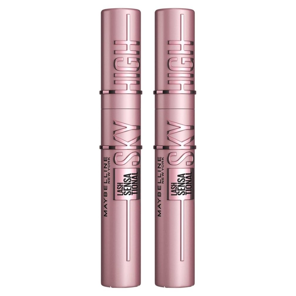 Maybelline New York Lash Sensational Sky High Mascara, Volumising & Lengthening Mascara, Washable Flake-Free Formula Infused with Bamboo Extract & Fibres, 7 ml, Shade: Brown Halalzen