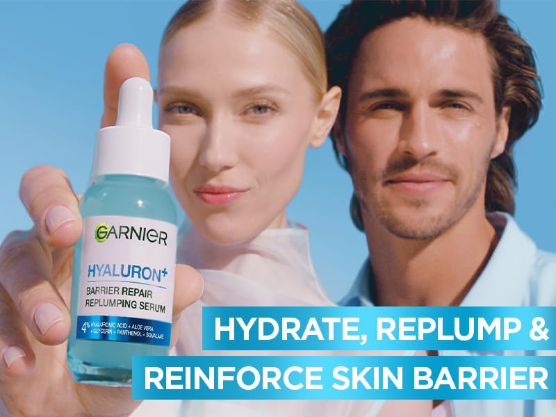 Garnier SkinActive Hyaluronic Acid Replumping Super Serum 30ml Halalzen