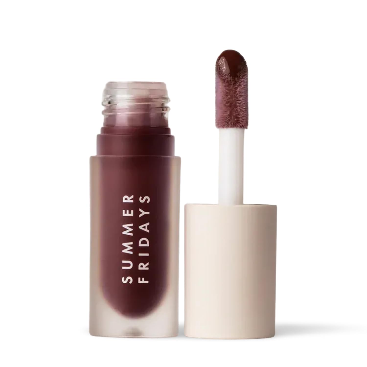 Summer Fridays Dream Lip Oil - Hydrating Tinted Lip Gloss Oil - Non-Sticky Formula with Skincare Benefits for Long-Lasting Softness + Shine - Effortless Beauty Gifts - Bare Sand (0.15 Oz)