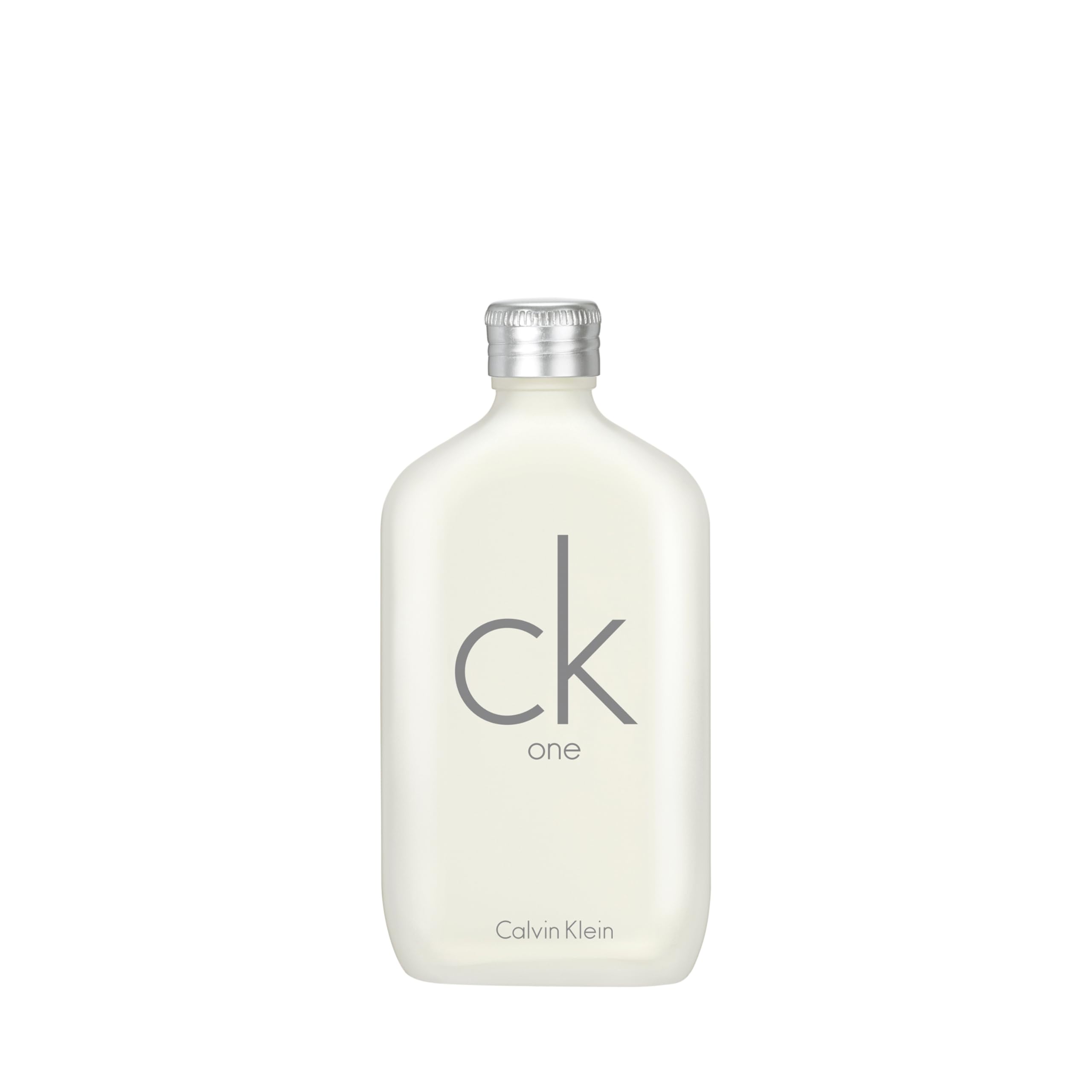 Calvin Klein CK One Eau de Toilette – Parfum unisexe agrumes – Avec des notes de thé vert, bergamote, cardamome, violette et ambre – Parfums de luxe unisexes – Parfum longue durée